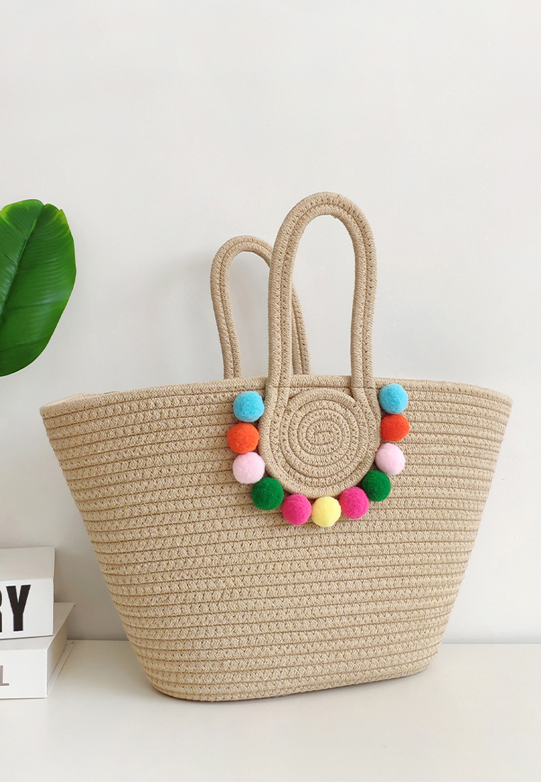 New handmade straw beach bag CA24061718MT-sunnydaysweety