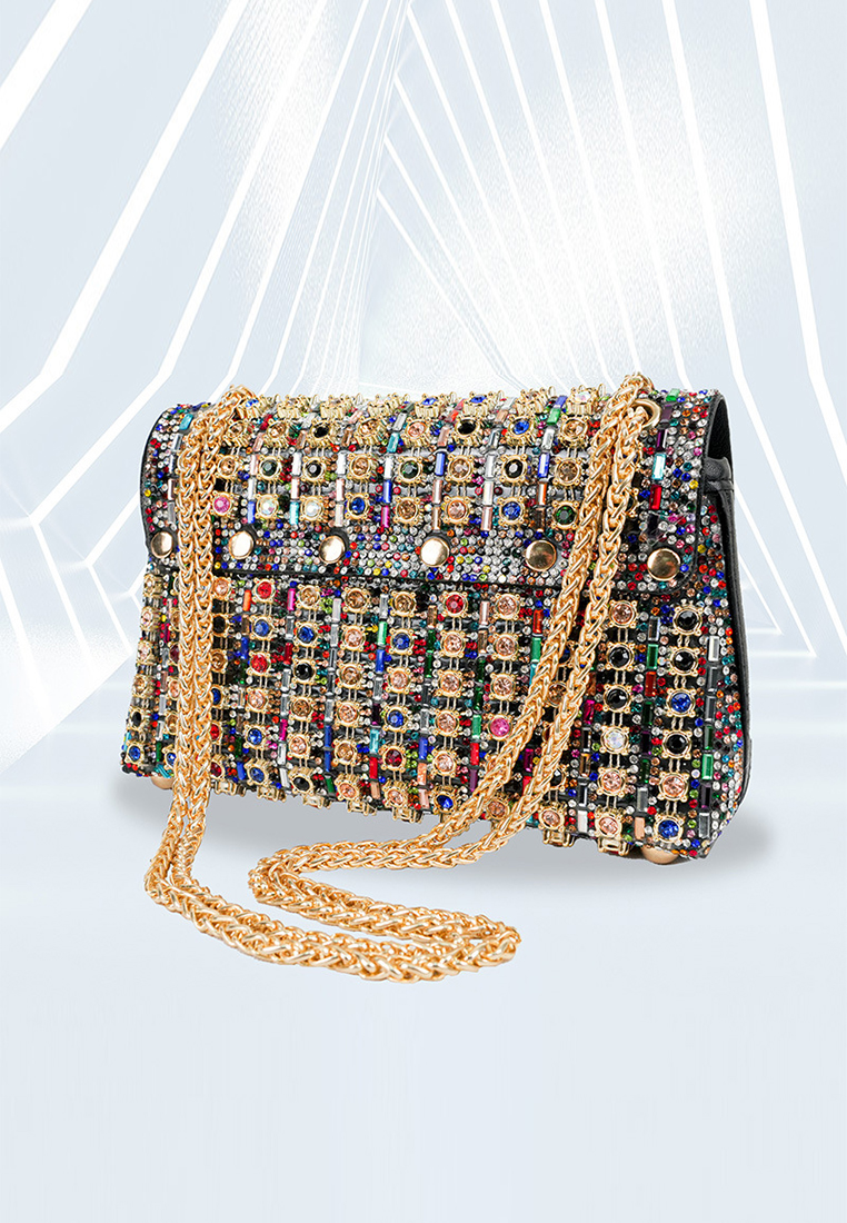 Fashionable and exquisite square handbag CA24121017MT