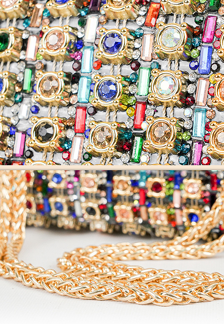 Fashionable and exquisite square handbag CA24121017MT