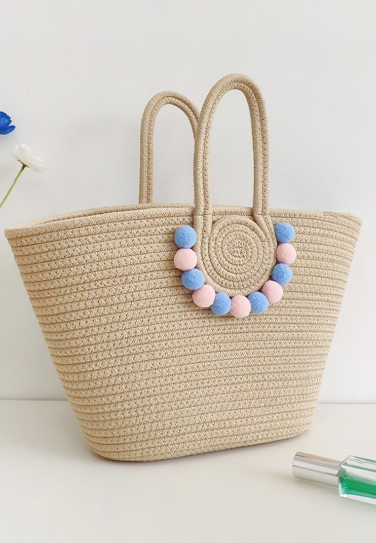 New handmade straw beach bag CA24061718MT-sunnydaysweety