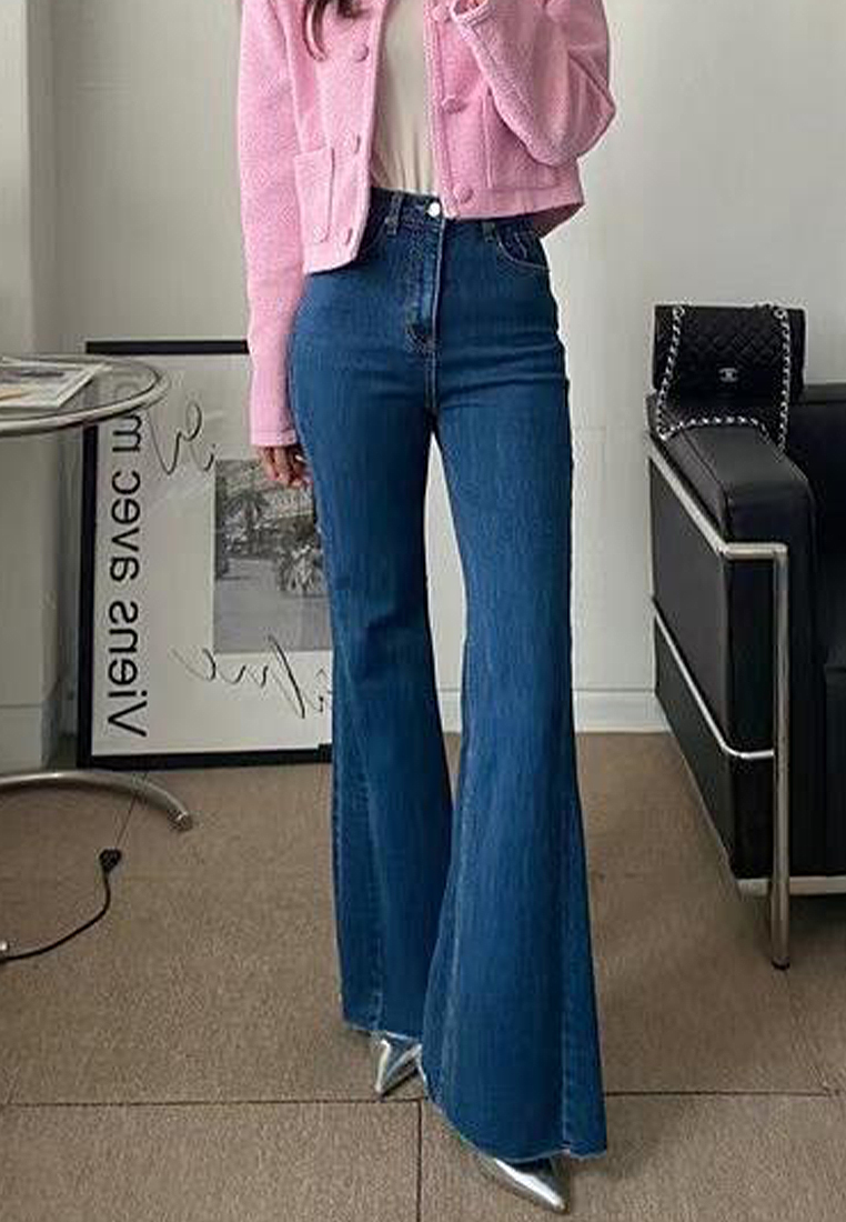 2024 Fashion Slim Flare Jeans CA24041019DGBL