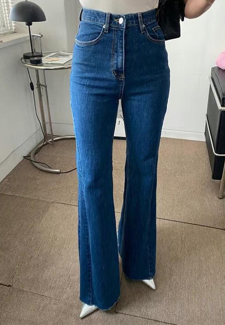 2024 Fashion Slim Flare Jeans CA24041019DGBL