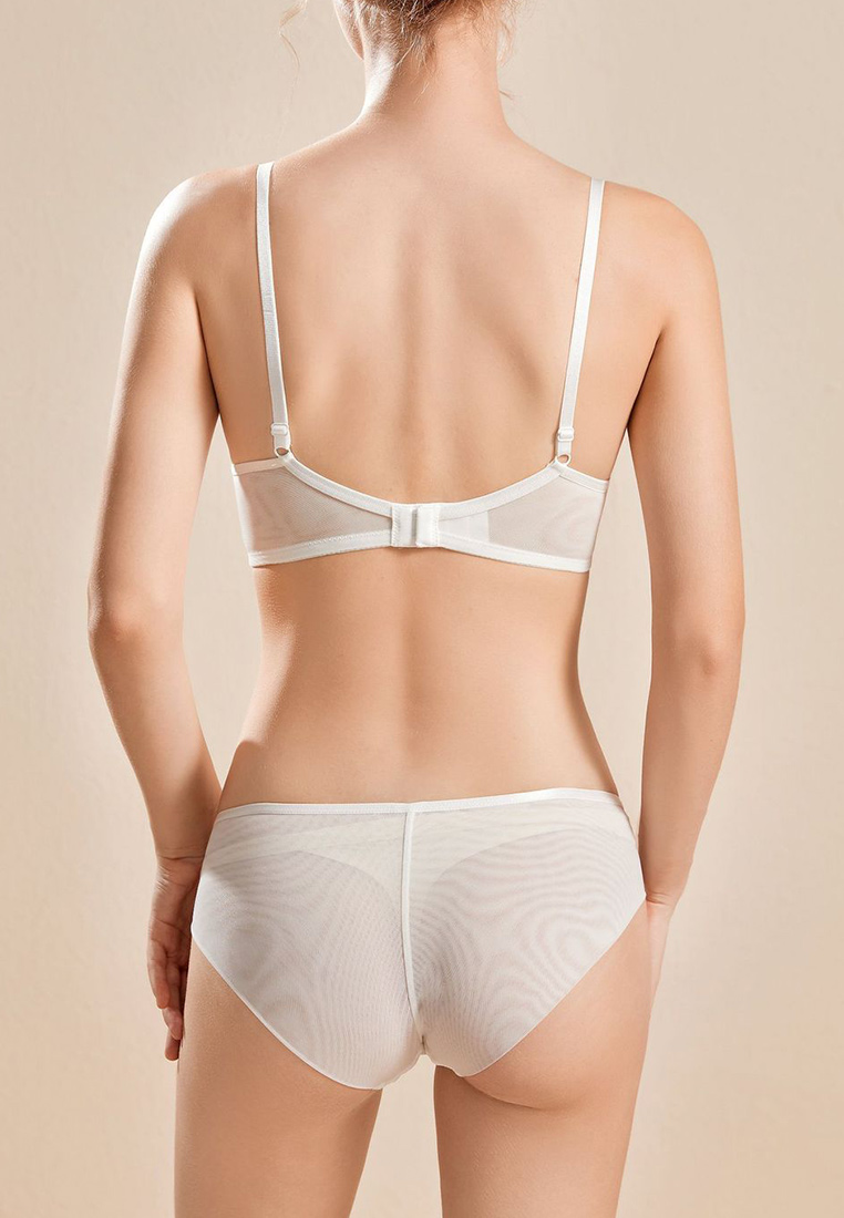 French sexy lace suspenders tight-fitting gathered with steel ring front and rear hollow one-piece bra underwear CA230504019W-sunnydaysweety