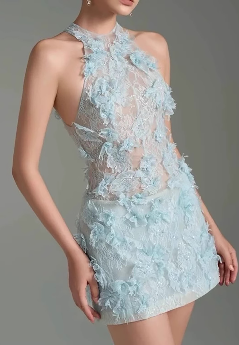 New Light Luxe Lace Dress CA25092519BE