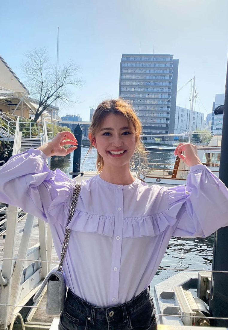 New Korean-style round-neck long-sleeve shirt CA25091919W