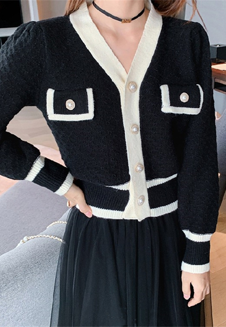 Long lapel casual windbreaker jacket CA24111226BK