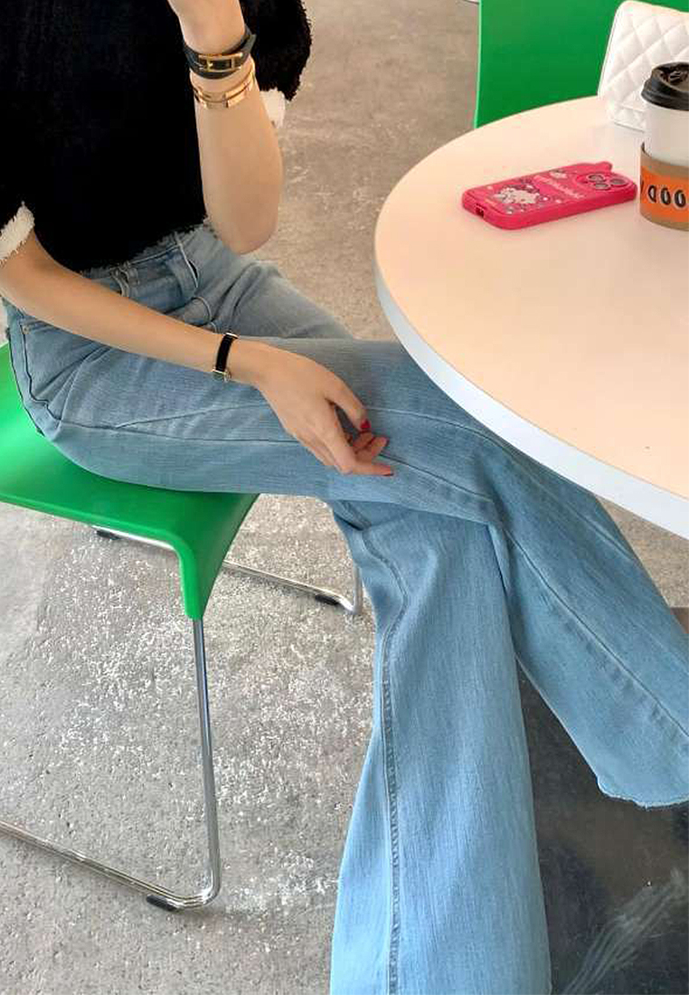 2024 Fashion Slim Flare Jeans CA24041019DGBL