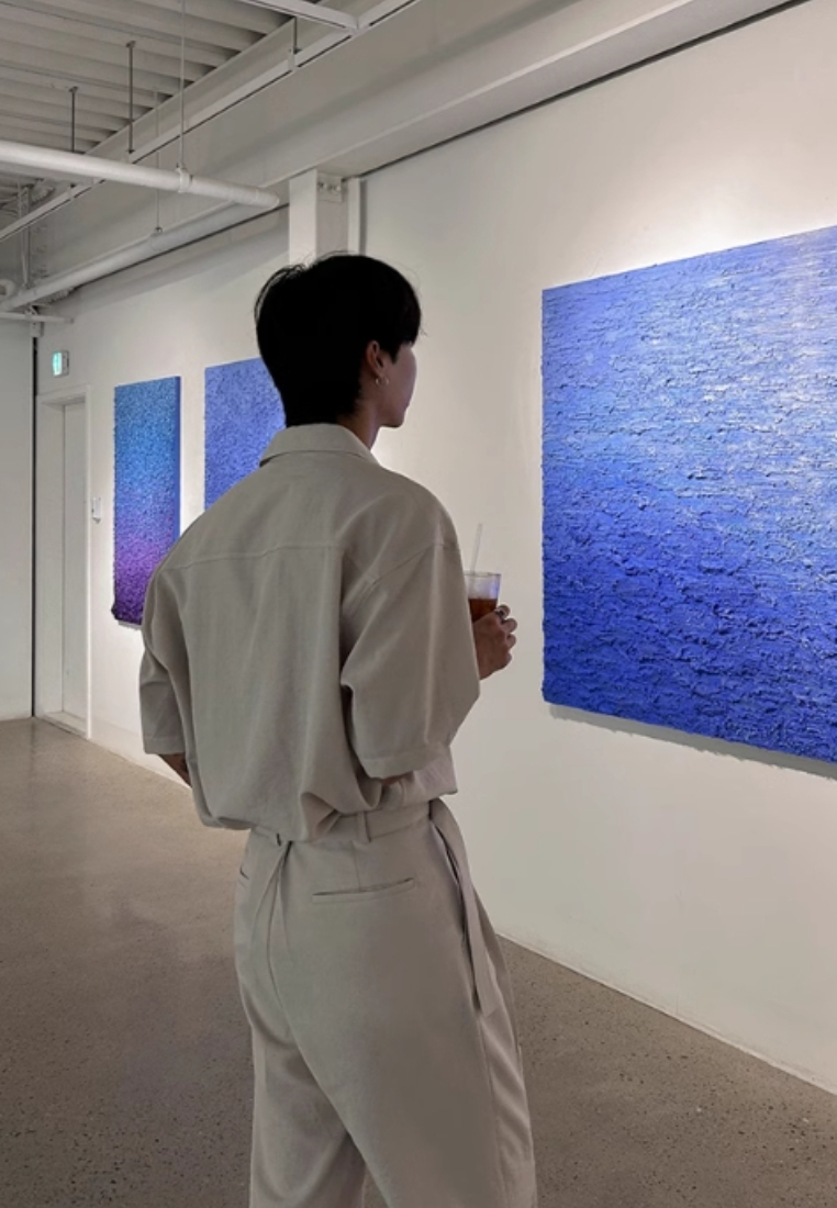 2024 Fashionable men's suit trend straight leg trousers CA24090319GY