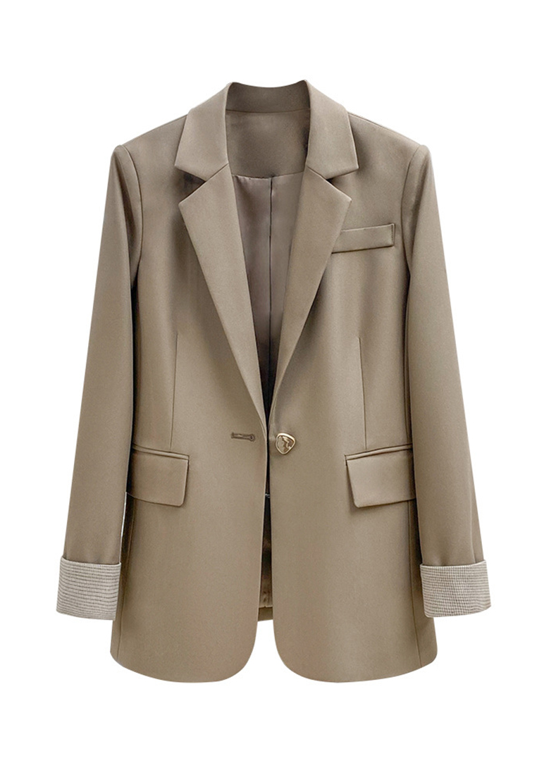 Hong Kong style retro luxury luxury suit jacket CA111602