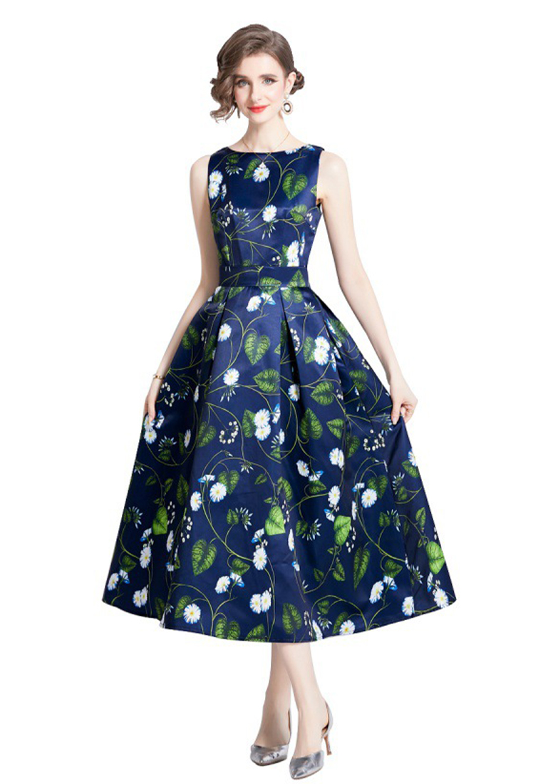 S/S Spring New Sleeveless Temperament Dress A021902