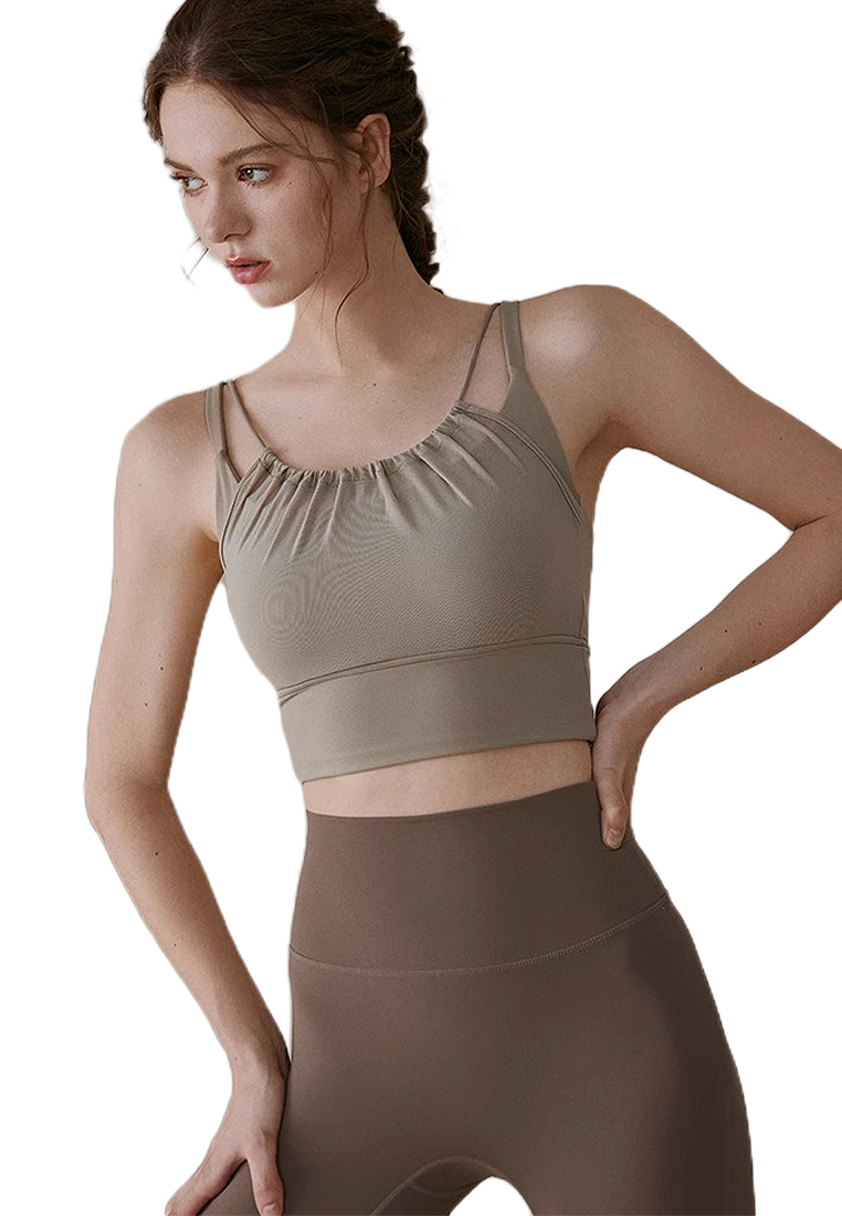 2024 New Summer Yoga Running Sports Bra CA24032202BK