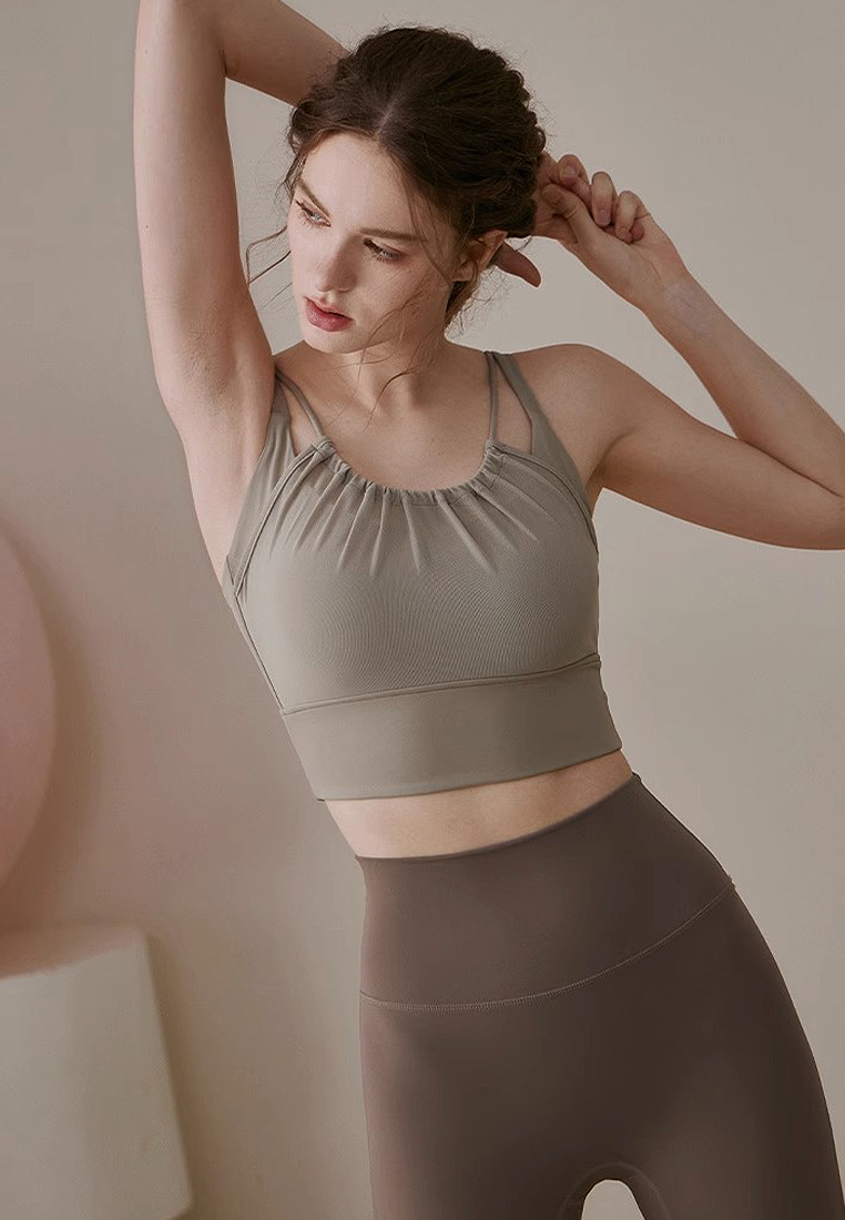 2024 New Summer Yoga Running Sports Bra CA24032202BK