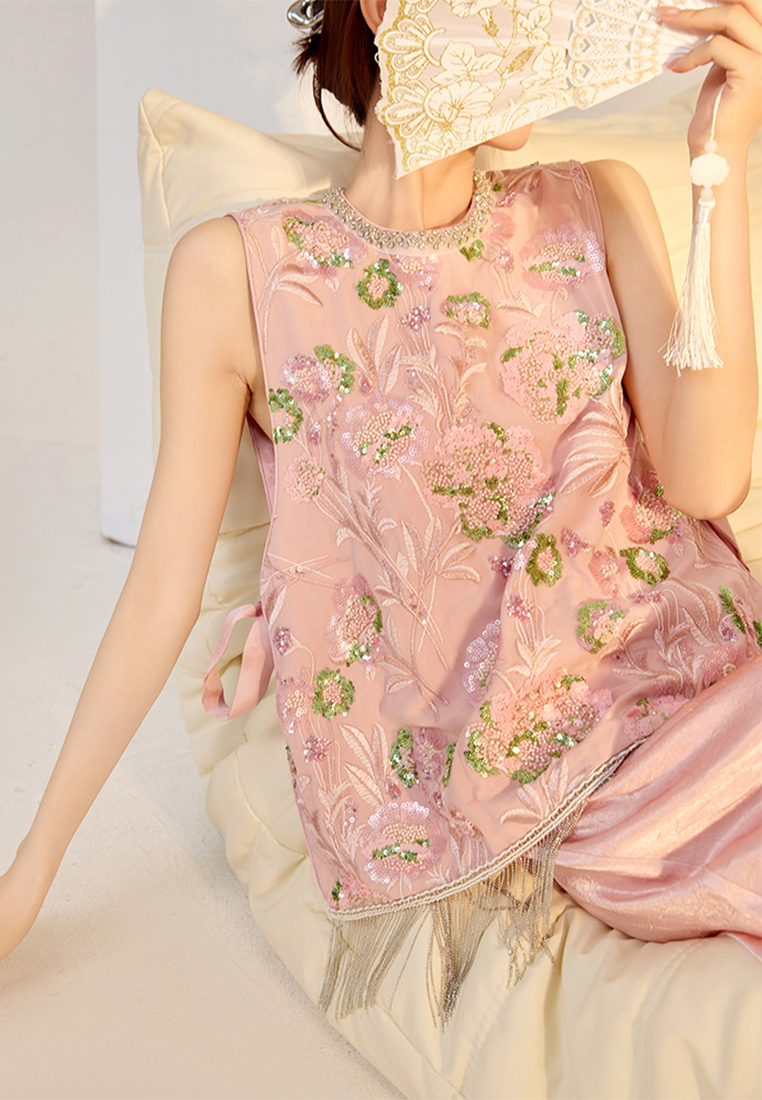 2024 new temperament collar fashionable vest CA24090302PI