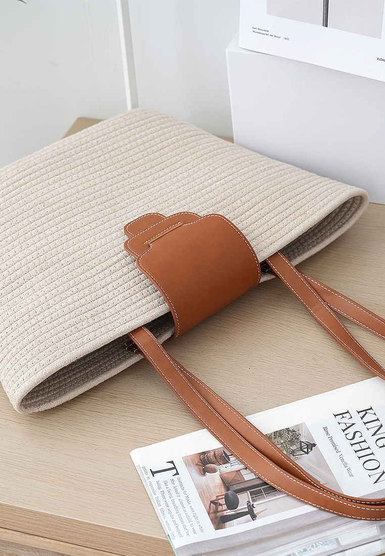 2024 New Cotton Beach Bag Simplicity CA24032302BE