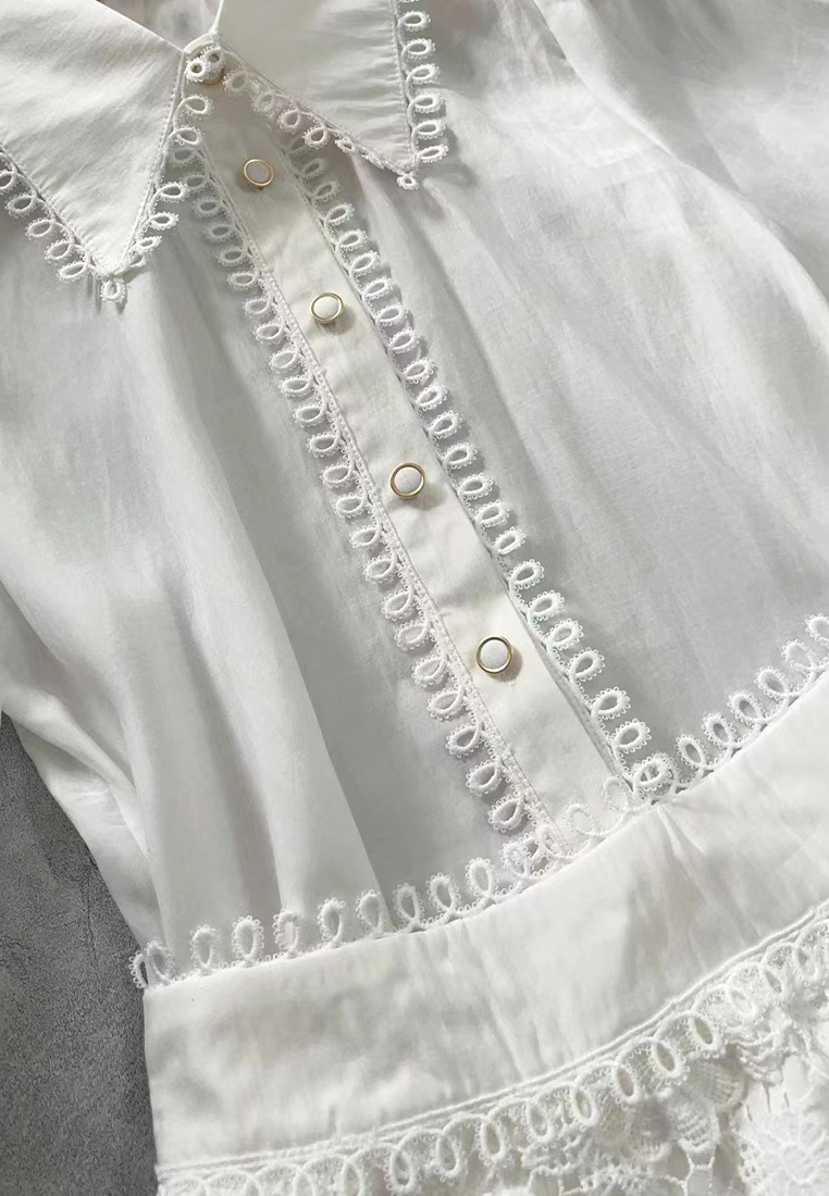 2024 New Embroidered Waist Skirt Fashion Casual Set CA24081602W