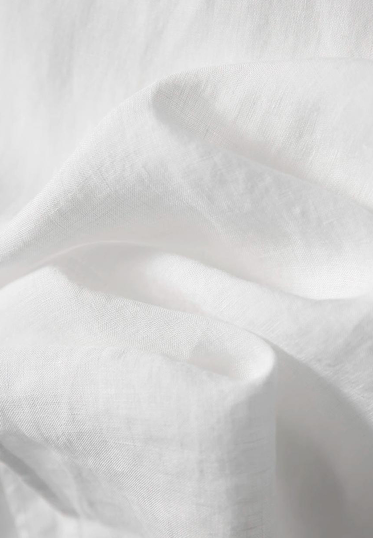 Summer new breathable loose white Tops + shorts/pants setCA25060302W