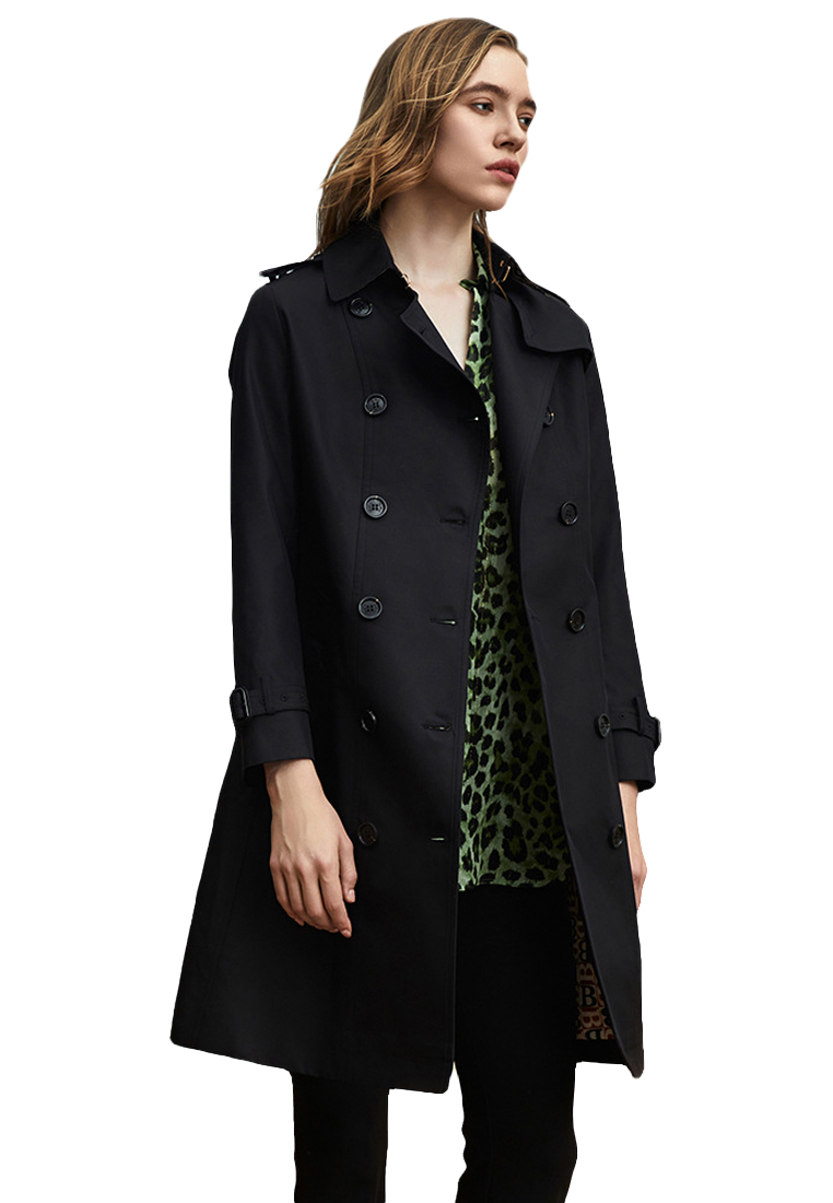 Classic British style luxury quality mid-length windbreaker CA101702