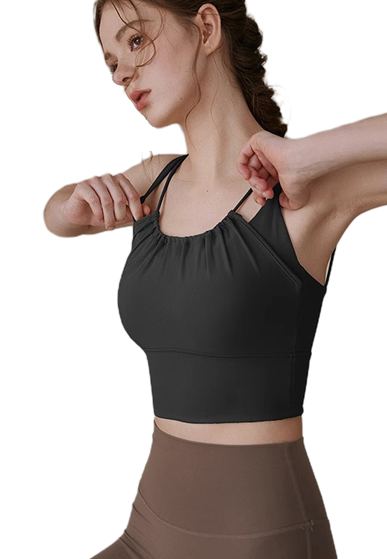 2024 New Summer Yoga Running Sports Bra CA24032202BK