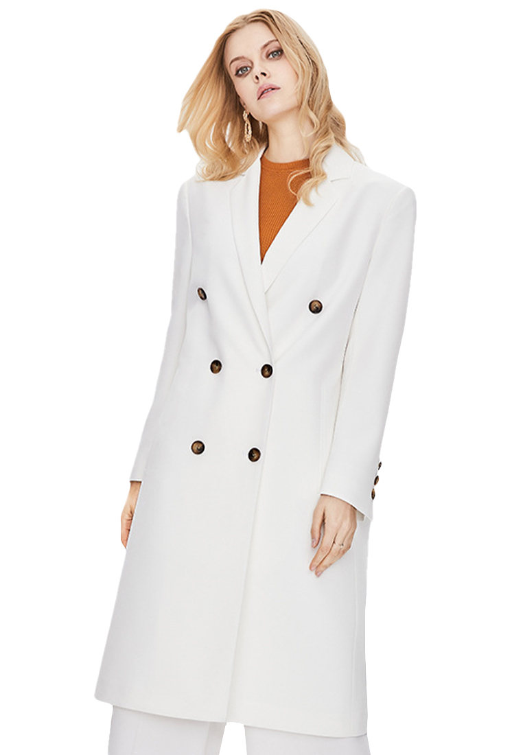 Casual and high end mid length windbreaker jacket CA101720W