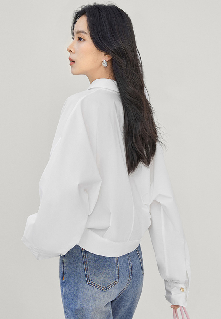 French design and simple commuter shirt CA120420W