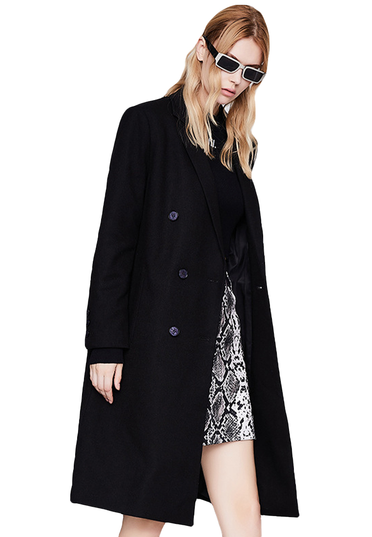 Casual and high end mid length windbreaker jacket CA101720W