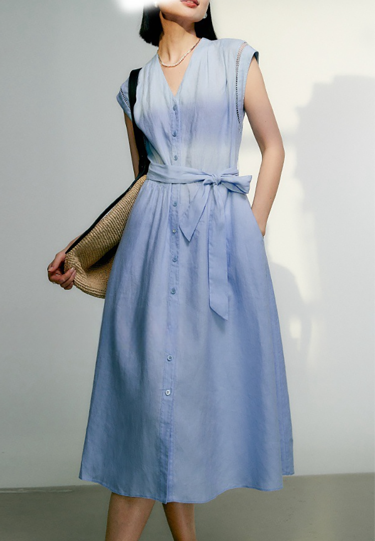 2025 New Summer Romantic Exclusive Long Dress CA25032720W
