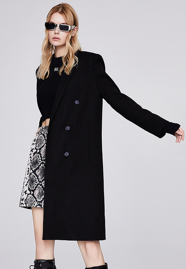 Casual and high end mid length windbreaker jacket CA101720W