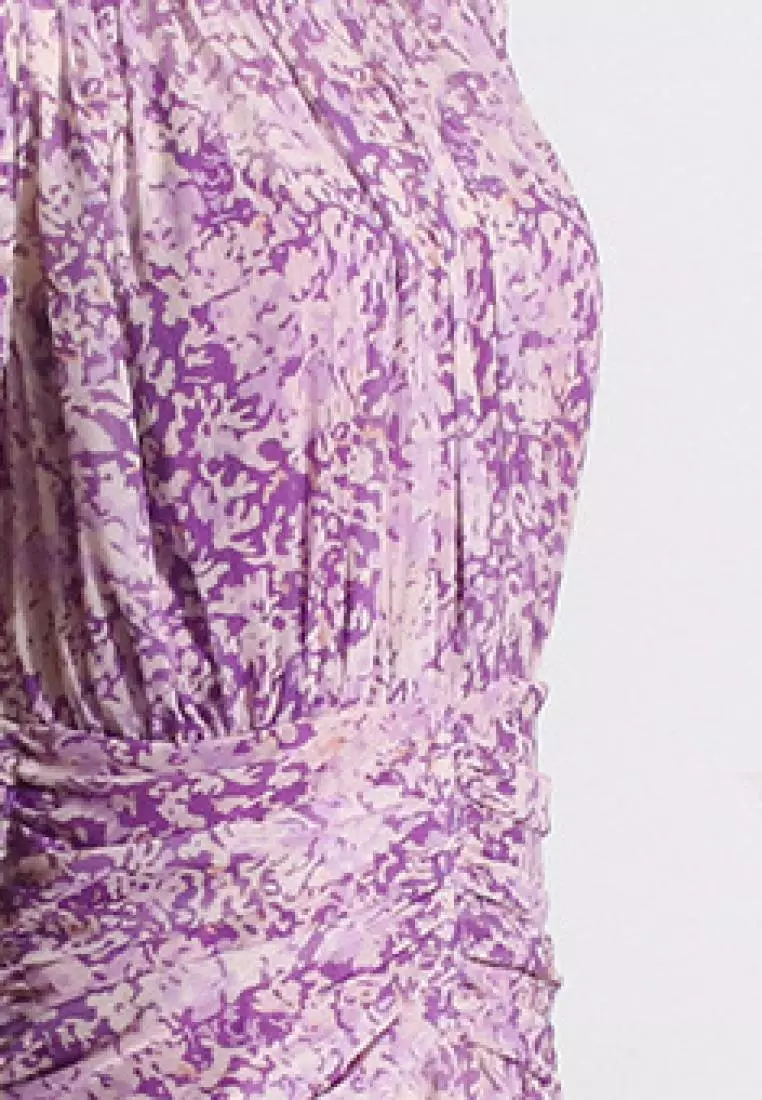 2024 Fashion Holiday Round Neck Sleeveless Floral Dress K0523008