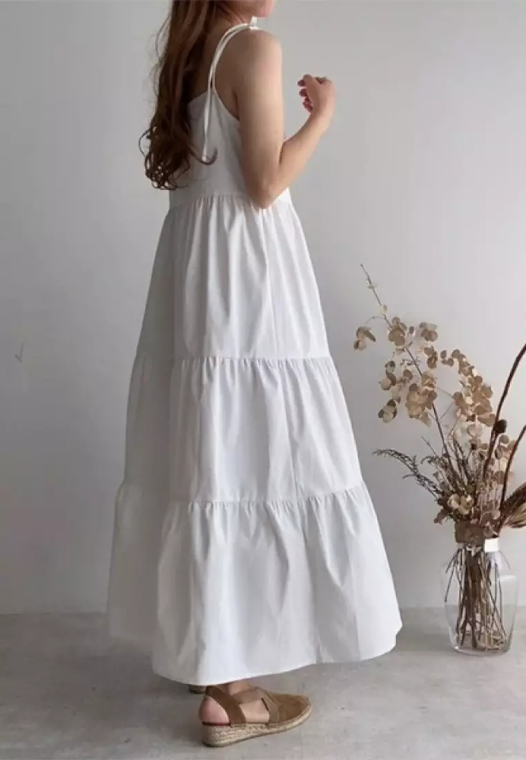 New Japanese Summer Solid Color Sling Dress CA24041822W-sunnydaysweety