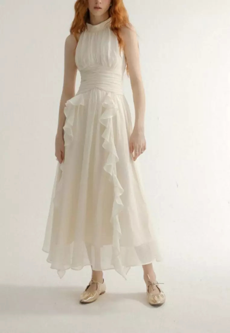  New Romantic Suspender Long Dress K071003-sunnydaysweety