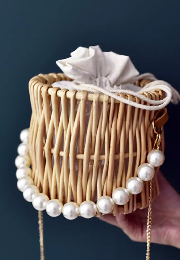 2024 New Summer Color Beaded Woven Bag K060701