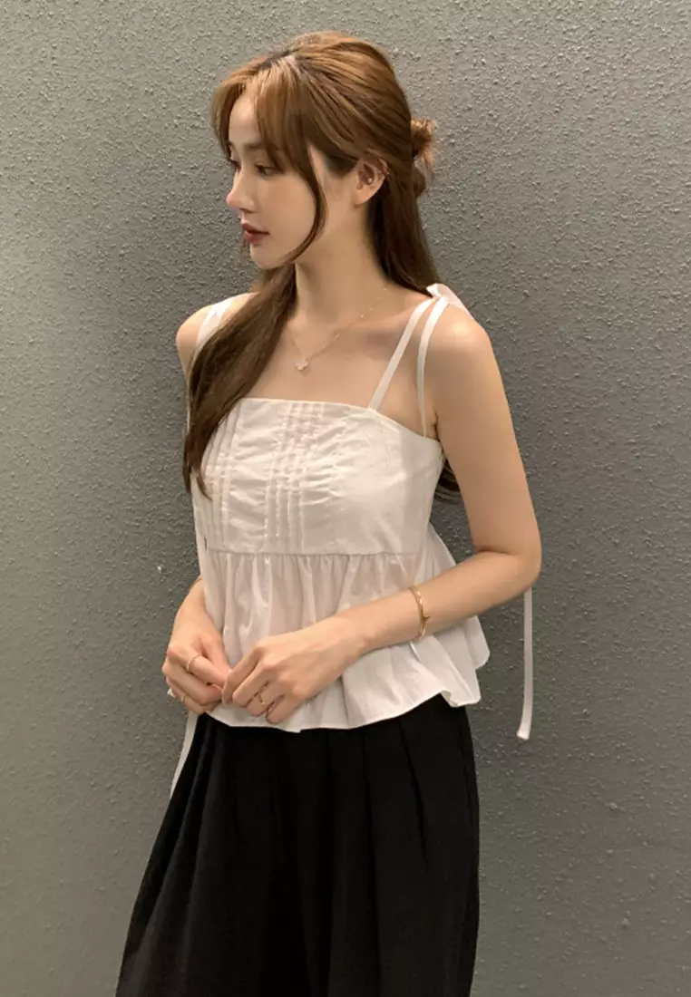  Summer French Tank Top with Slim Fit CA24061103W-sunnydaysweety