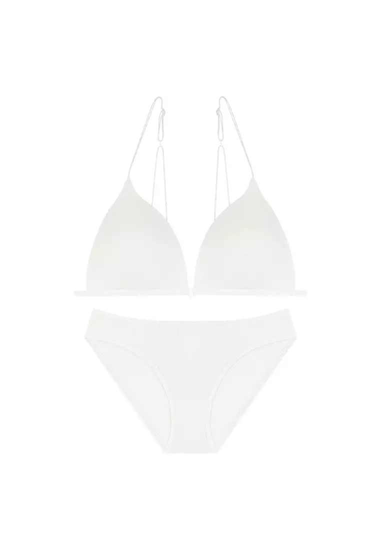 2024 Superfine Girl Underwear Thin Cotton Triangle Bra CA24042903RD