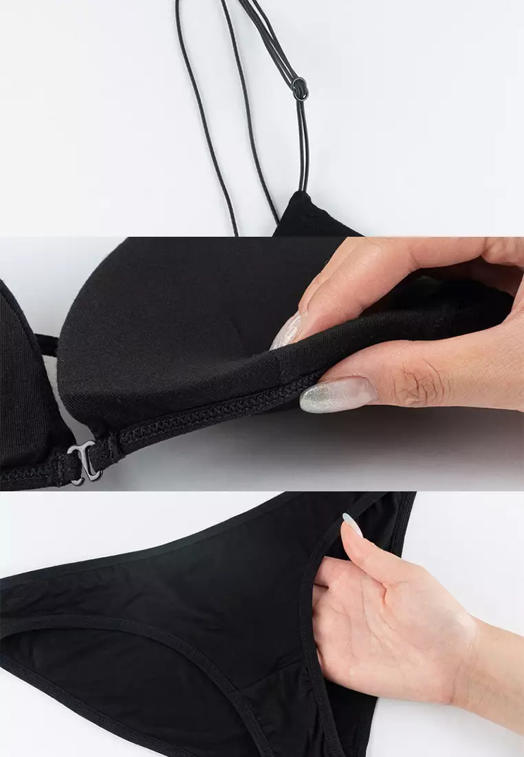 2024 Superfine Girl Underwear Thin Cotton Triangle Bra CA24042903RD