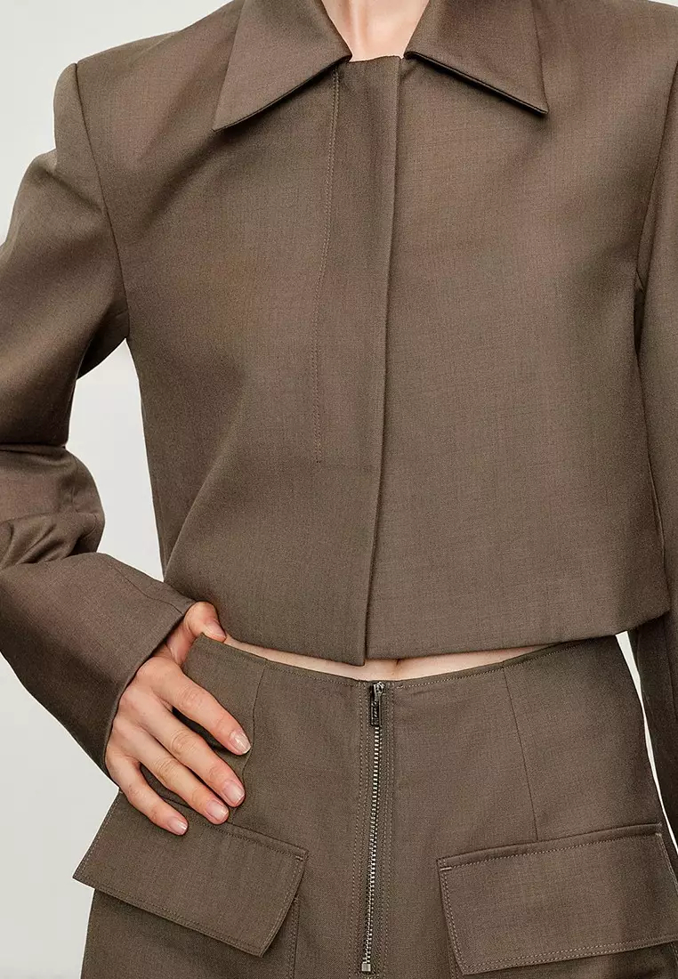 2024 new minimalist style elegant blazer suit jacket and trousers suit K091609