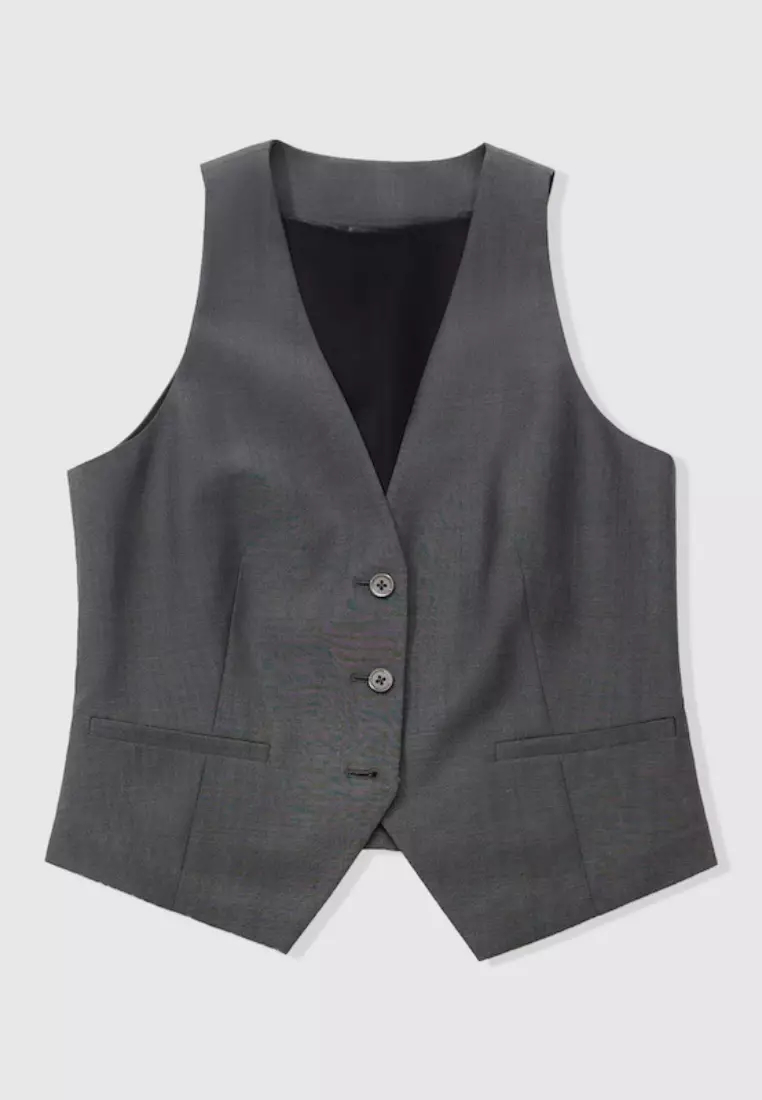 2024 new style simple suit jacket, vest and trousers three-piece suit K092510KI