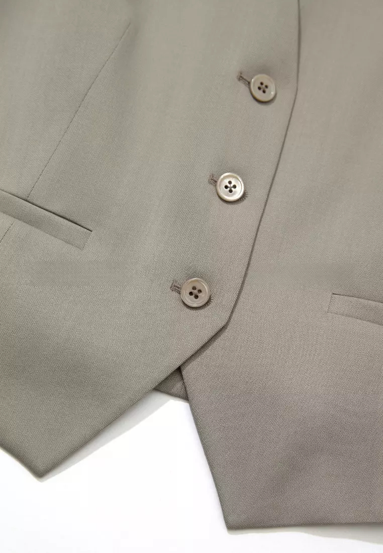 2024 new style simple suit jacket, vest and trousers three-piece suit K092510KI