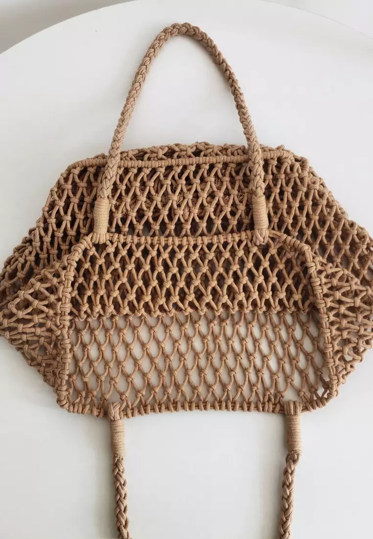 New versatile woven handbag K052710OR-sunnydaysweety