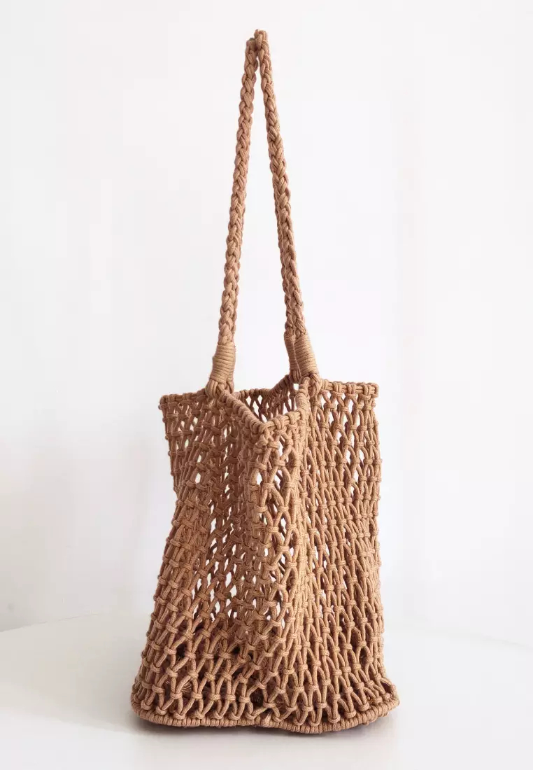 New versatile woven handbag K052710OR-sunnydaysweety