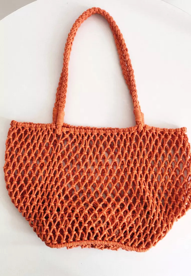 New versatile woven handbag K052710OR-sunnydaysweety