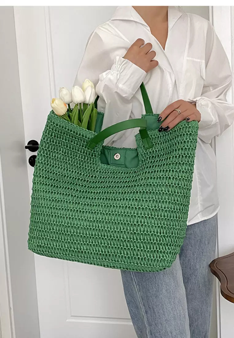 2024 simple casual style woven bag K0603403BE