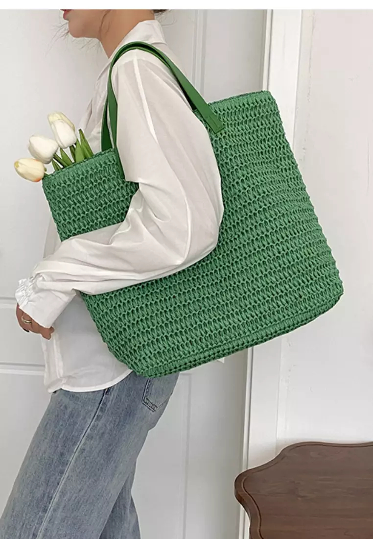 2024 simple casual style woven bag K0603403BE