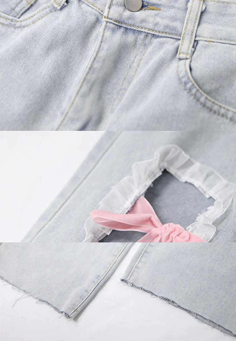 2024 Summer New Pink Jeans CA24041021PI