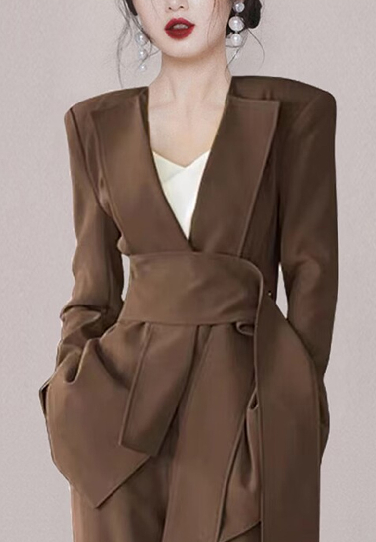 2024 Advanced Design Suit Set for Women's New Style CA24073122BW