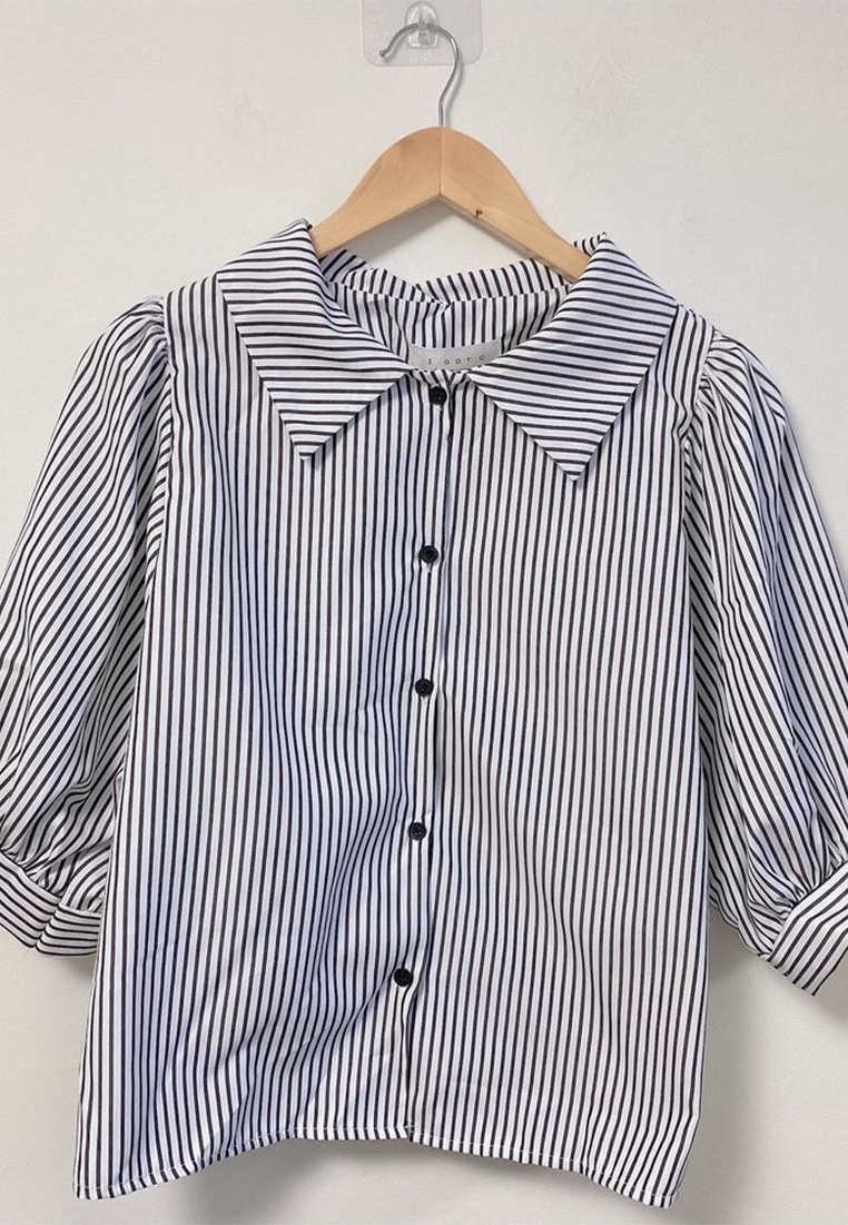 2025 Summer New Striped Shirt CA25022422BL