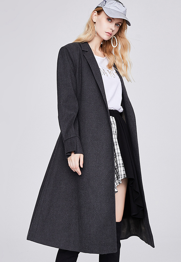 Long casual design with a sense of niche style suit coat CA101722KI