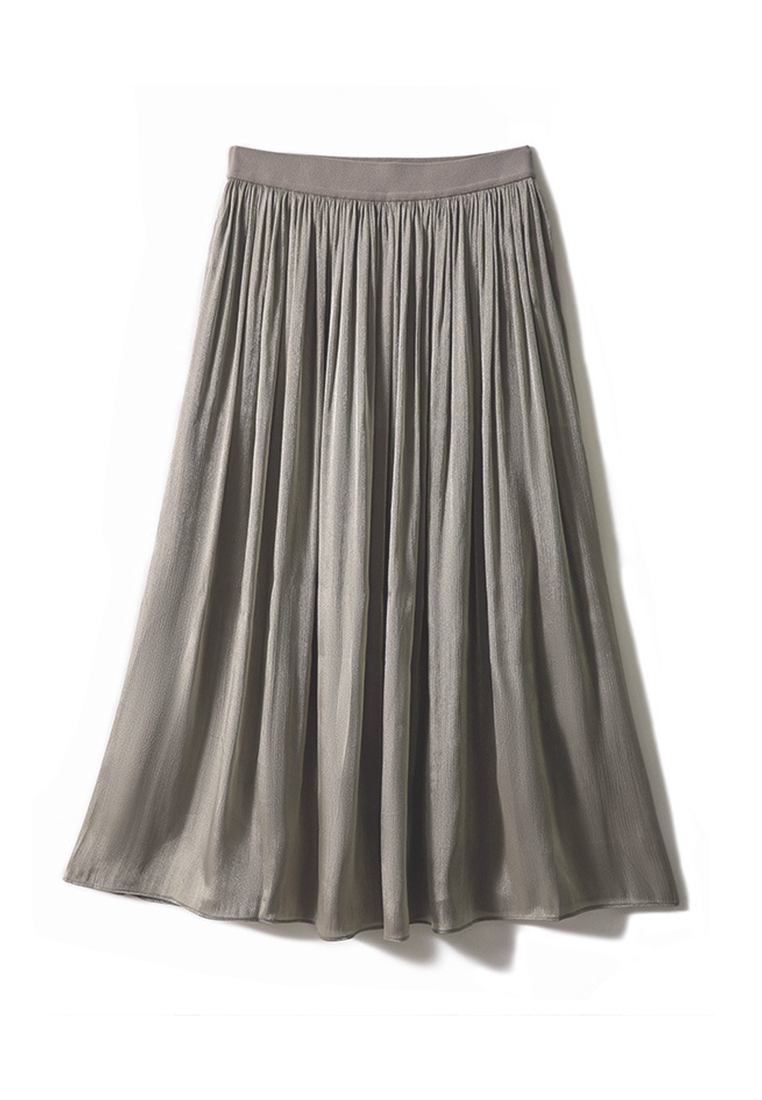Elegantly Draping Fashionable Half-Skirt CA090822W