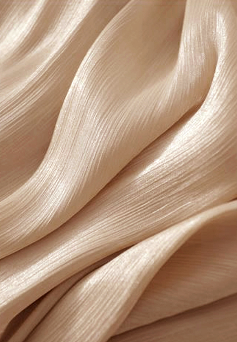 Elegantly Draping Fashionable Half-Skirt CA090822W