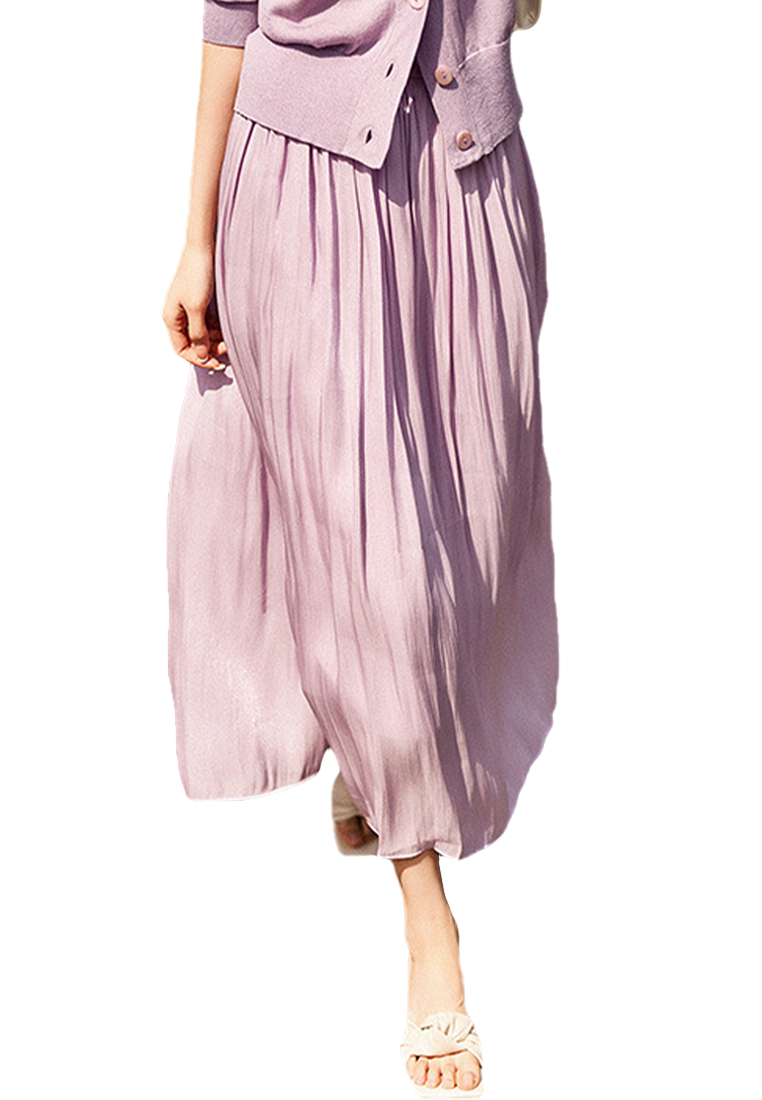 Elegantly Draping Fashionable Half-Skirt CA090822W