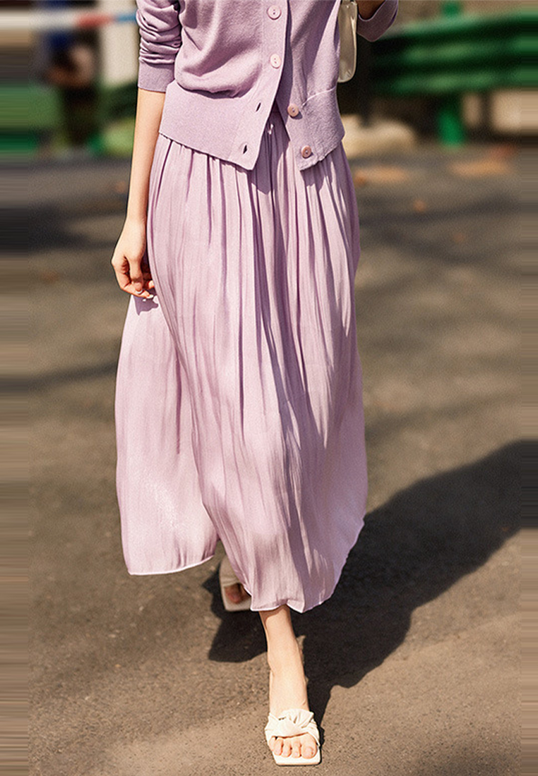 Elegantly Draping Fashionable Half-Skirt CA090822W